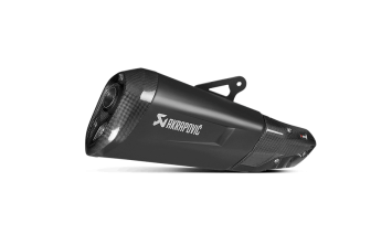 Akrapovic Slip-on Line Titanium Black Einddemper met Euro3 E-keur BMW S 1000 XR 2015 - 2016